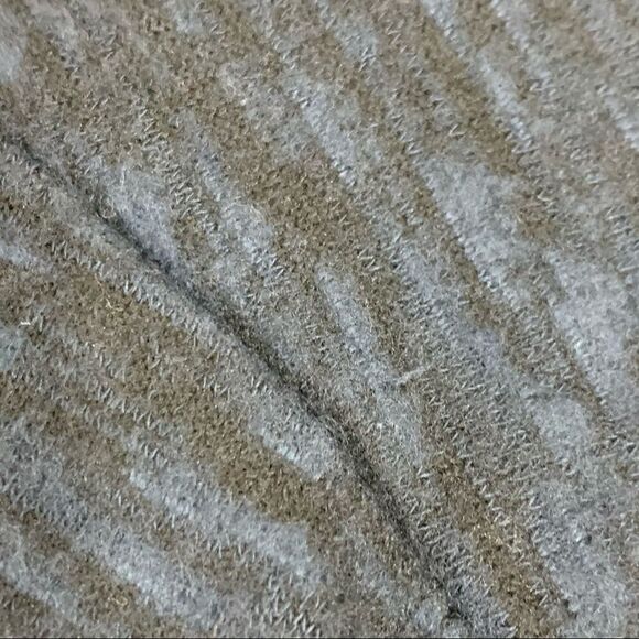 Lumiere slate blue space dye faux wrap soft lightweight sweater L - Picture 5 of 7